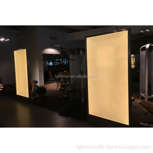 24V DMX RGB+CCT Adjustable 595x595 LED Flat Panel Light 600x600